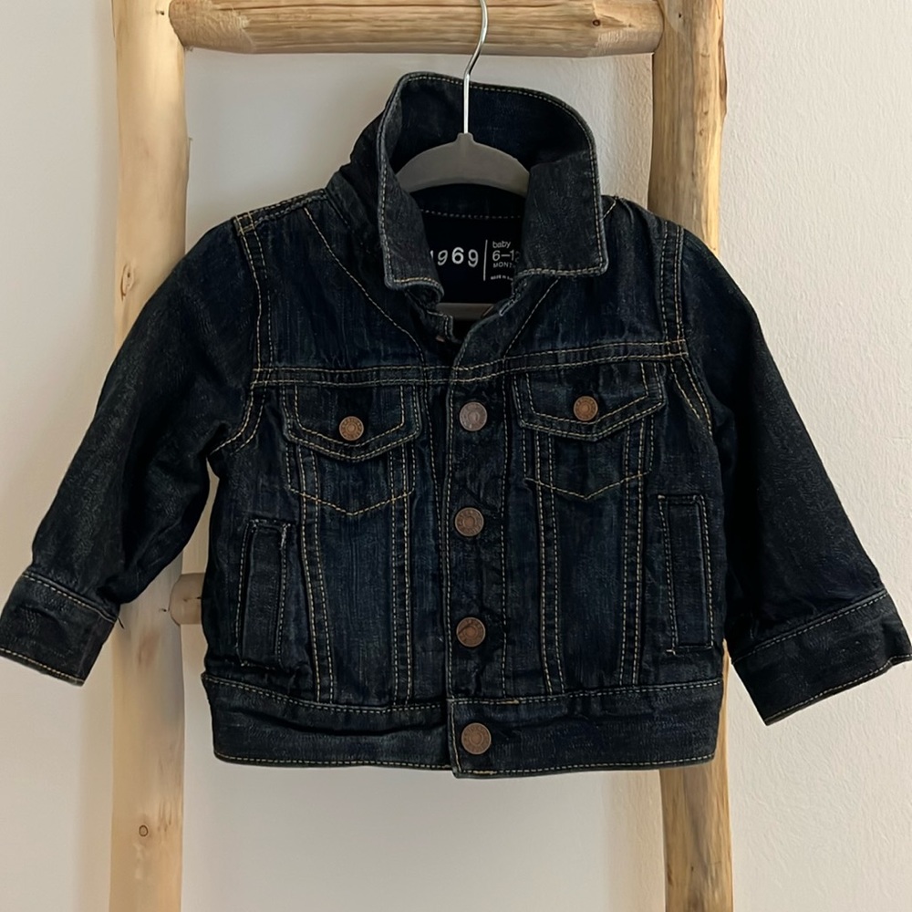 Baby Gap Denim Jean Jacket sz 6-12 months - Picture 4 of 5